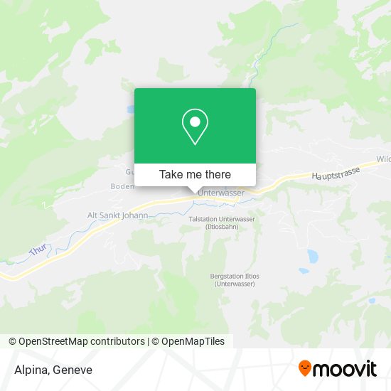 Alpina map