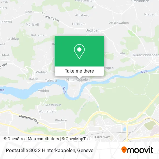 Poststelle 3032 Hinterkappelen map