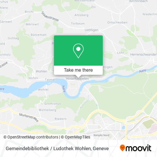 Gemeindebibliothek / Ludothek Wohlen map