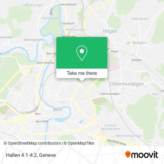 Hallen 4.1-4.2 map