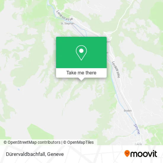 Dürervaldbachfall map