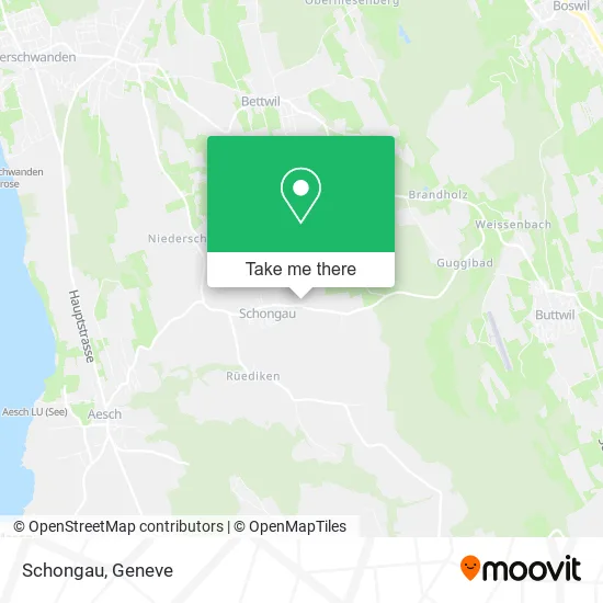 Schongau map