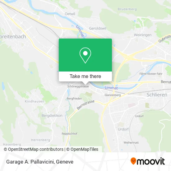Garage A. Pallavicini map