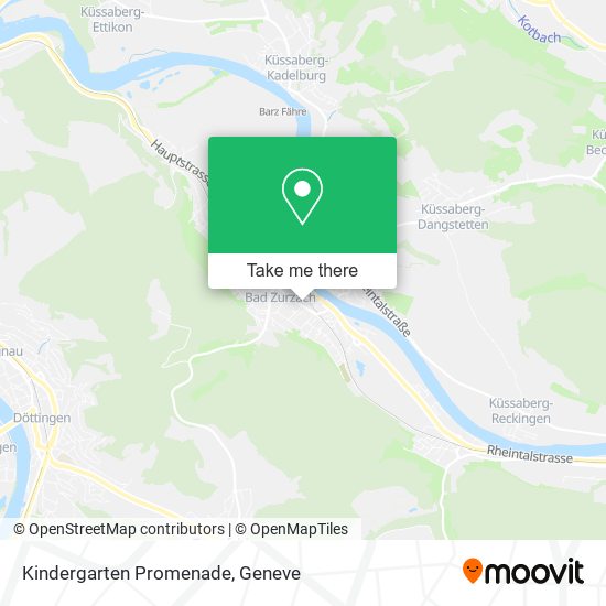 Kindergarten Promenade map
