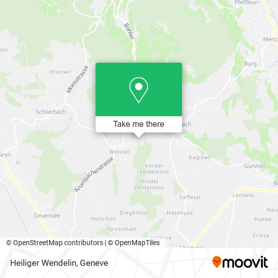 Heiliger Wendelin map