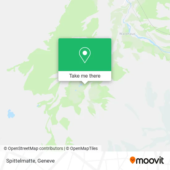 Spittelmatte map