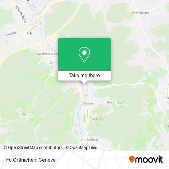 Fc Gränichen map