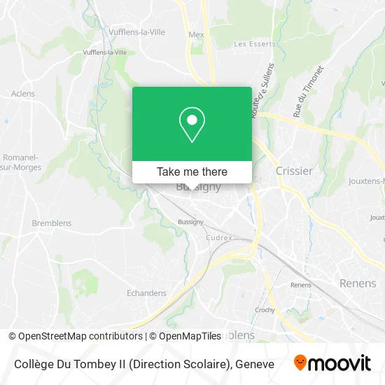 Collège Du Tombey II (Direction Scolaire) map