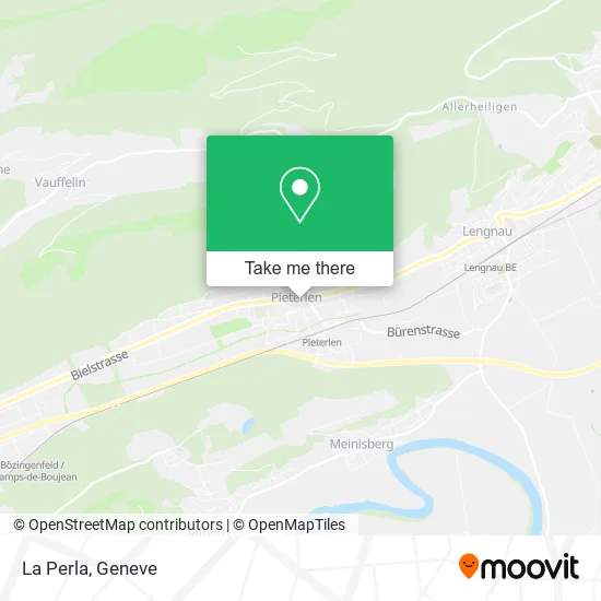 La Perla map