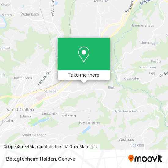 Betagtenheim Halden map