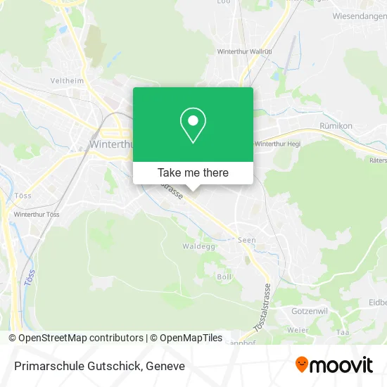 Primarschule Gutschick map