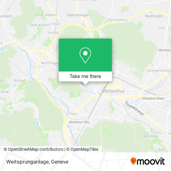 Weitsprunganlage map