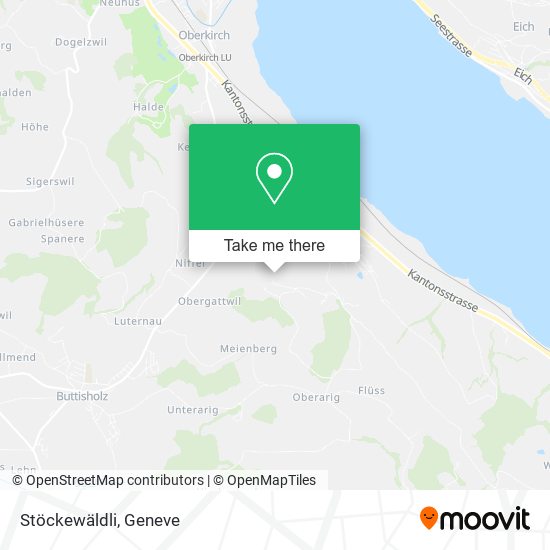 Stöckewäldli map