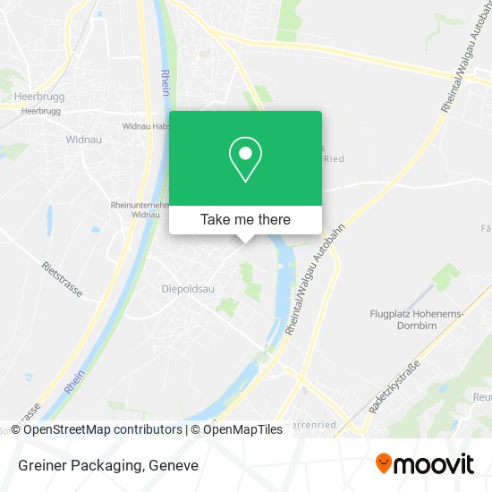 Greiner Packaging map
