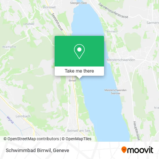 Schwimmbad Birrwil map