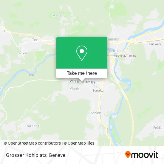 Grosser Kohlplatz map