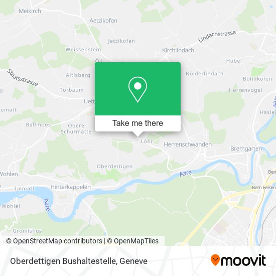 Oberdettigen Bushaltestelle map