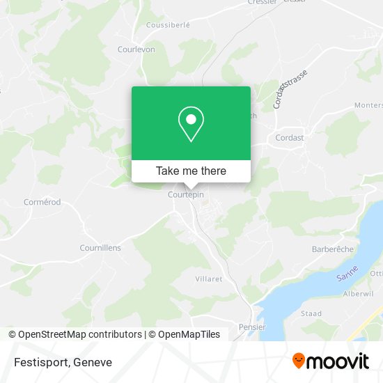 Festisport map