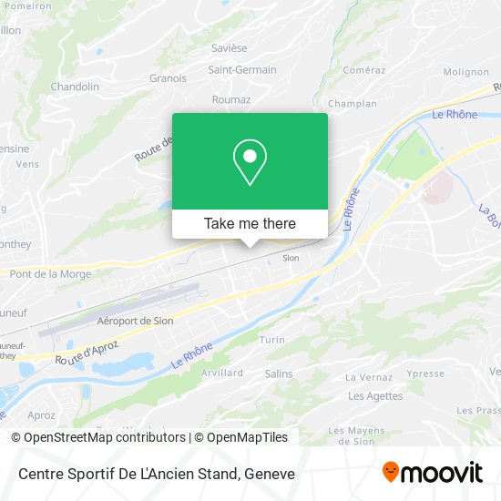 Centre Sportif De L'Ancien Stand map