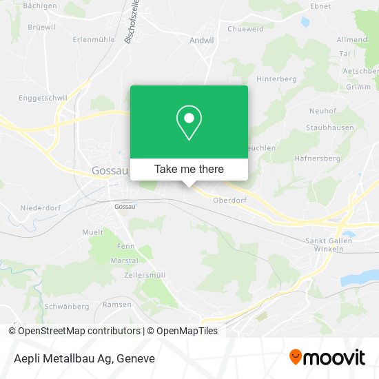 Aepli Metallbau Ag map