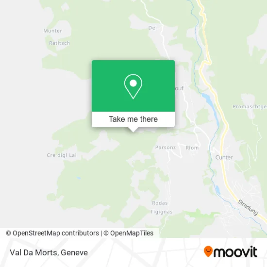Val Da Morts map