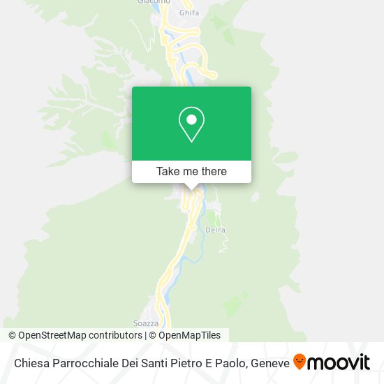 Chiesa Parrocchiale Dei Santi Pietro E Paolo map