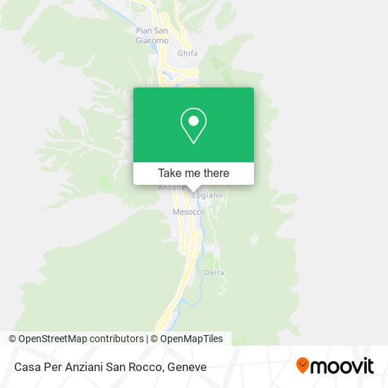 Casa Per Anziani San Rocco map