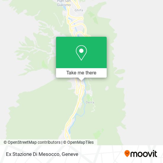 Ex Stazione Di Mesocco map