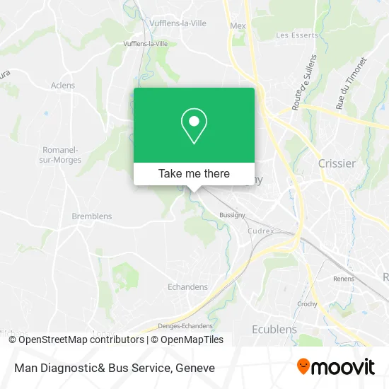 Man Diagnostic& Bus Service map