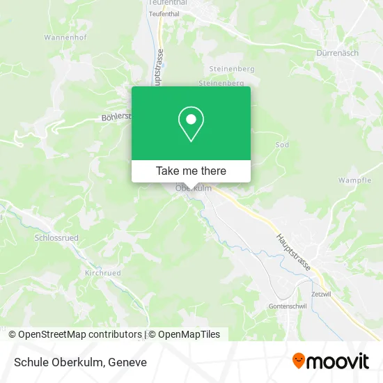 Schule Oberkulm map
