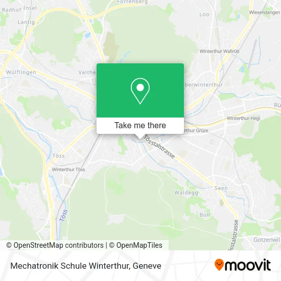 Mechatronik Schule Winterthur map