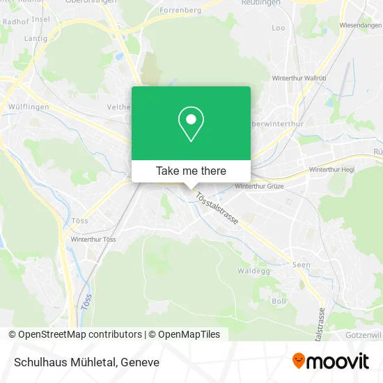 Schulhaus Mühletal map