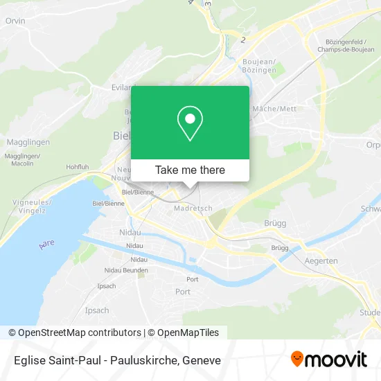 Eglise Saint-Paul - Pauluskirche map