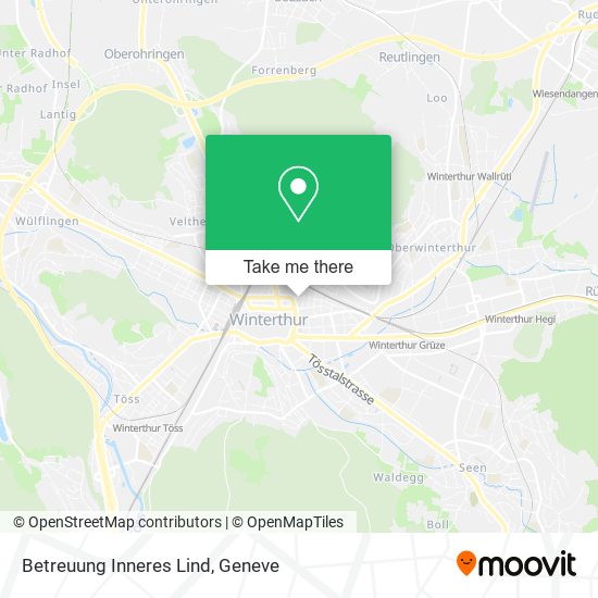 Betreuung Inneres Lind map