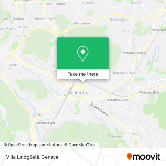 Villa Lindgüetli map