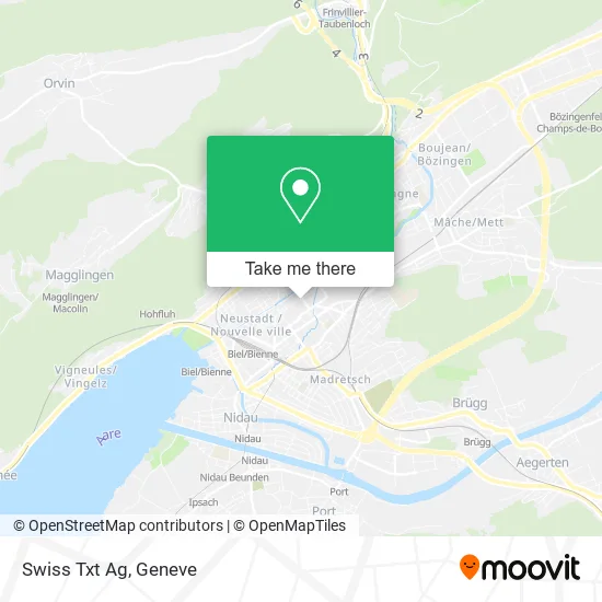 Swiss Txt Ag map