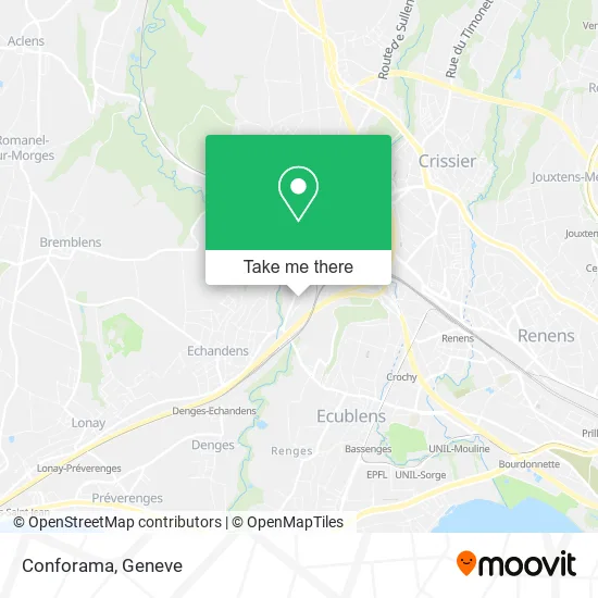 Conforama map
