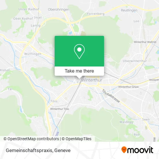 Gemeinschaftspraxis map