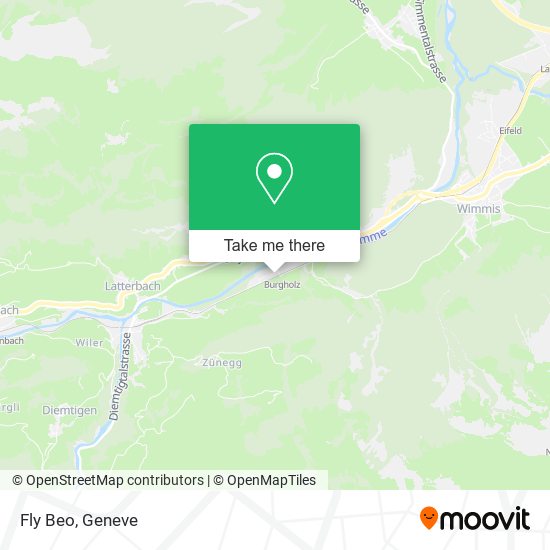 Fly Beo map