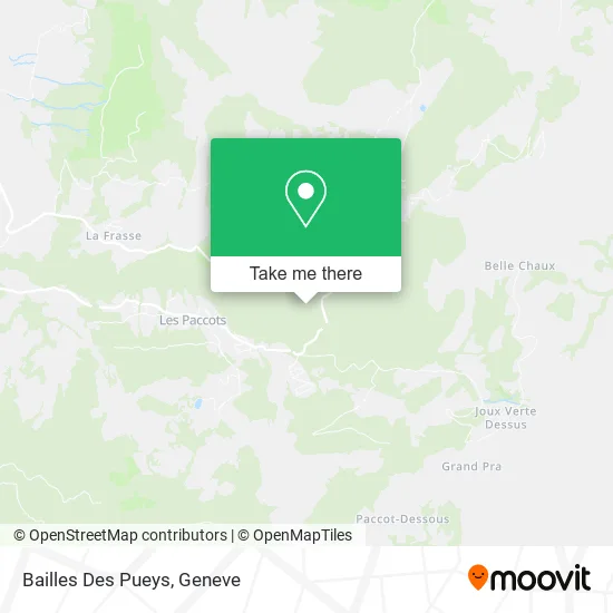 Bailles Des Pueys map