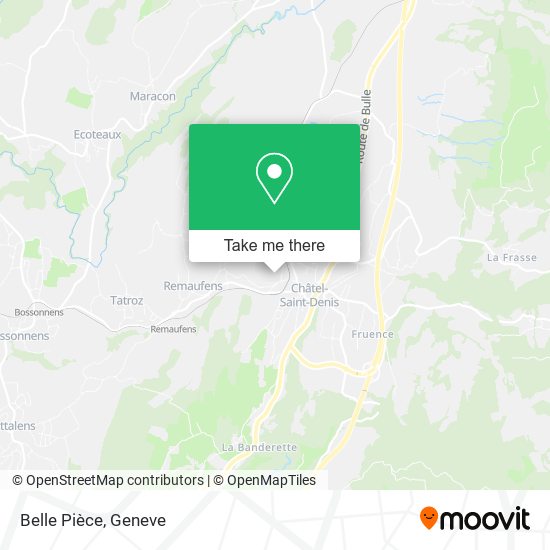 Belle Pièce map