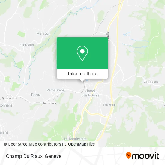 Champ Du Riaux map