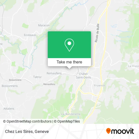 Chez Les Sires map