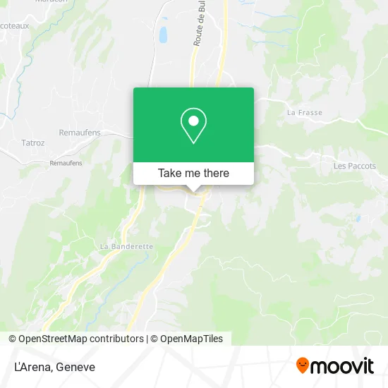 L'Arena map