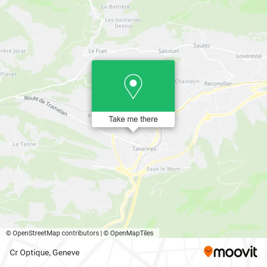 Cr Optique map