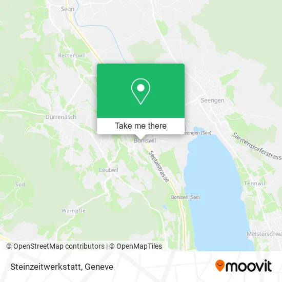 Steinzeitwerkstatt map