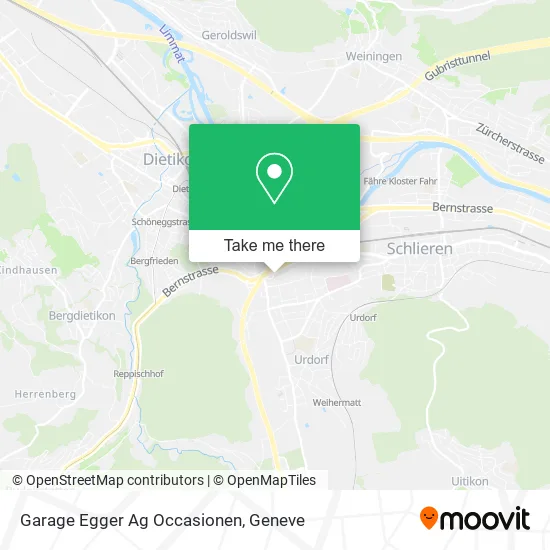 Garage Egger Ag Occasionen map