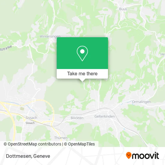 Dottmesen map