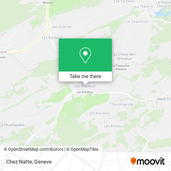 Chez Natte map