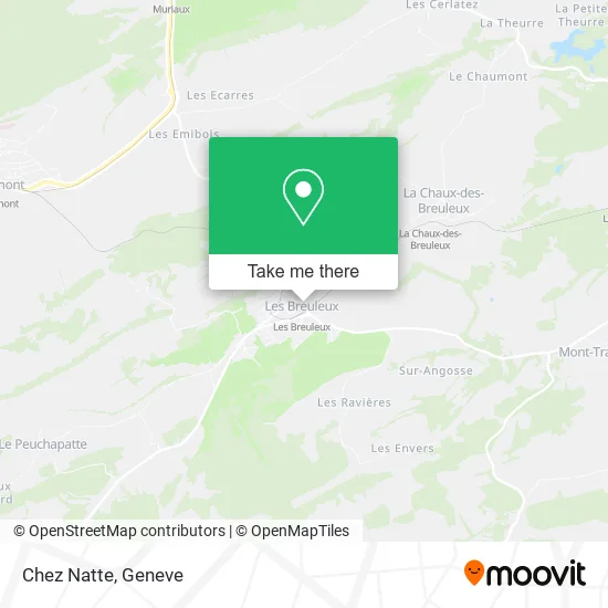 Chez Natte map